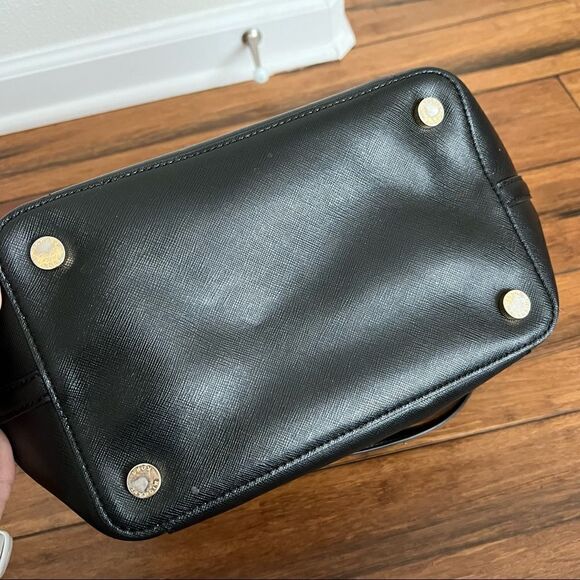 Michael Kors Greenwich LG Bag Satchel Tote Black - Picture 6 of 11